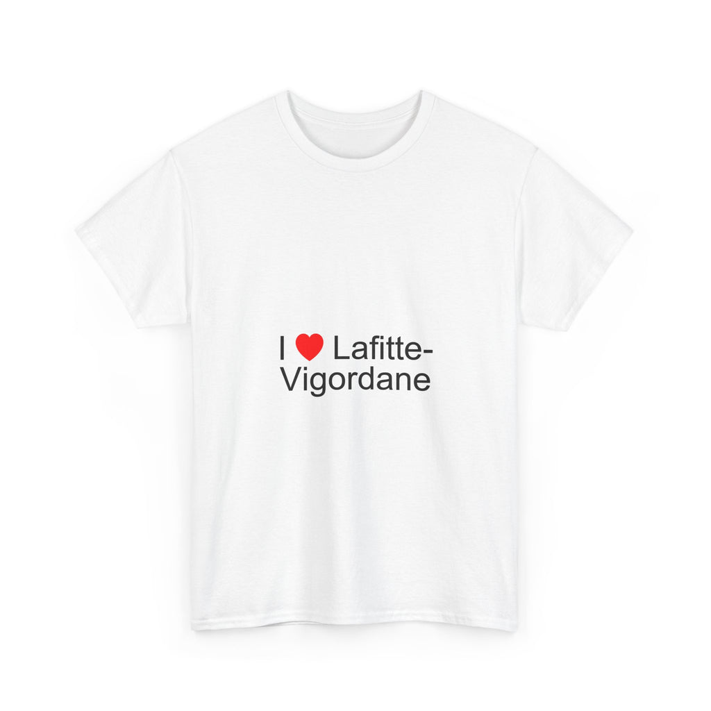 T-shirt I love Laffite-Vigordane