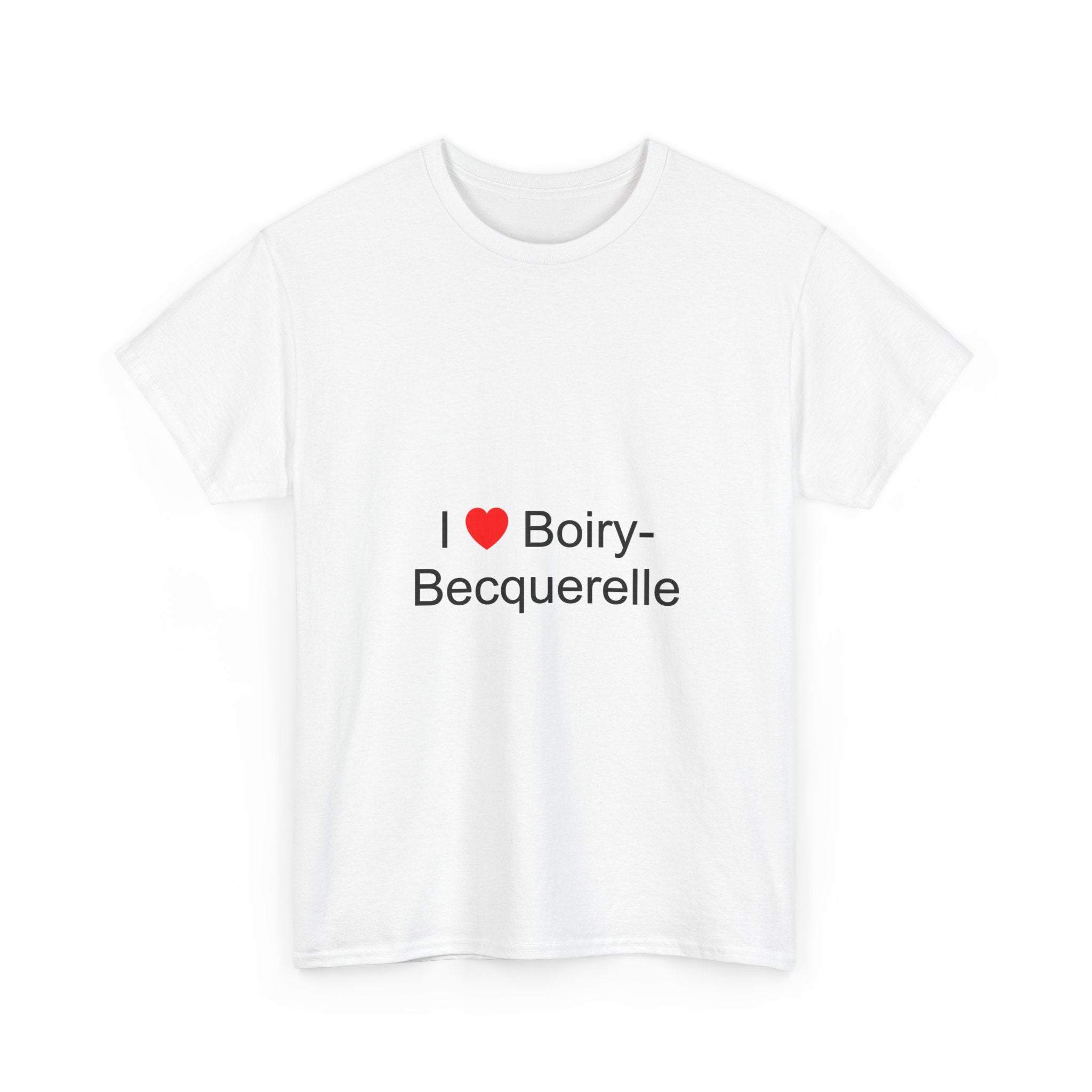 T-Shirt Ich liebe Boiry-Becquerelle