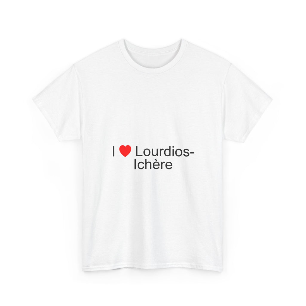 T-Shirt Ich liebe Lourdios-Ichère