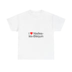 I love Nielles-lès-Bléquin T-shirt