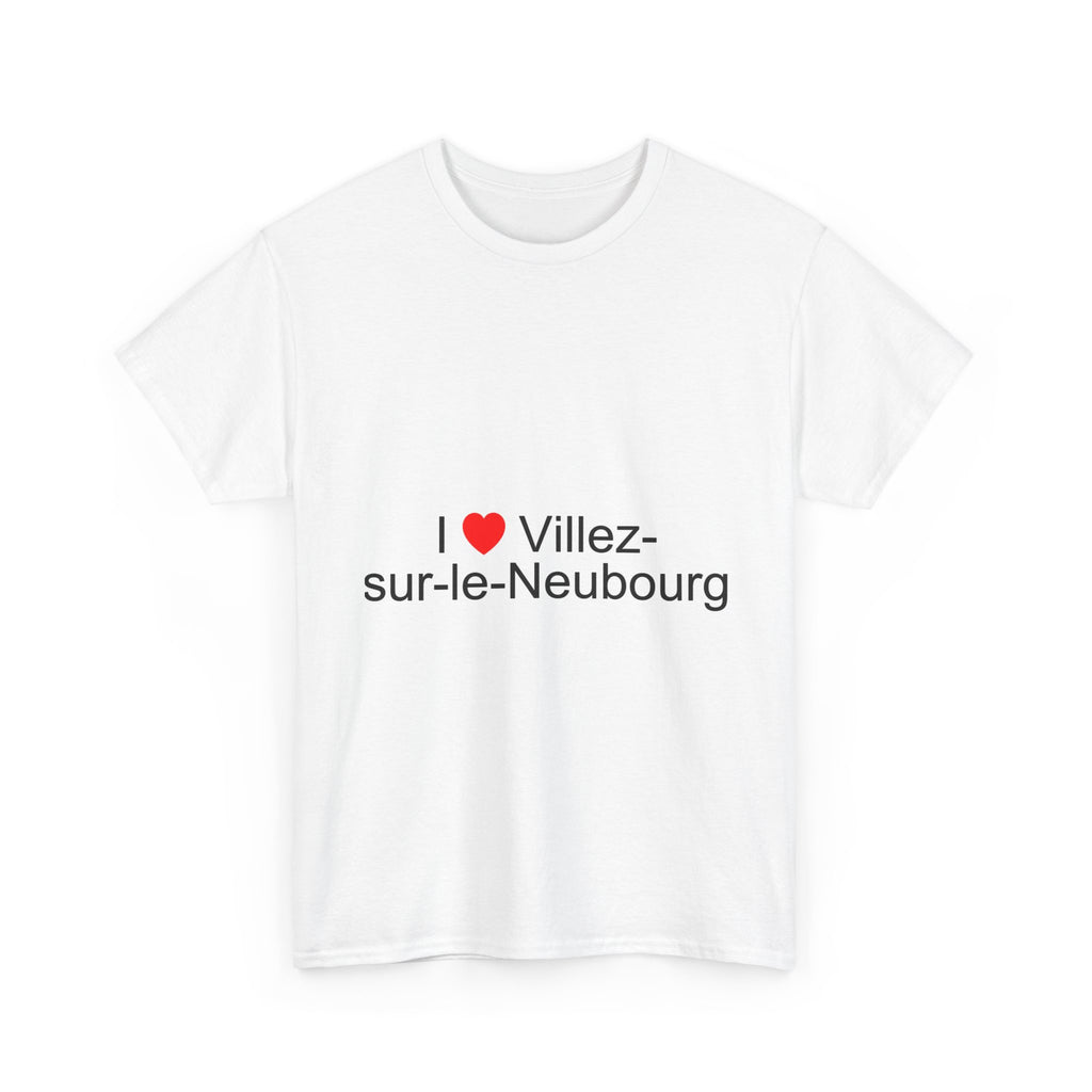 T-shirt I love Villez-sur-le-Neubourg