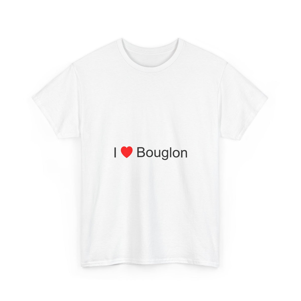 T-shirt I love bouglon