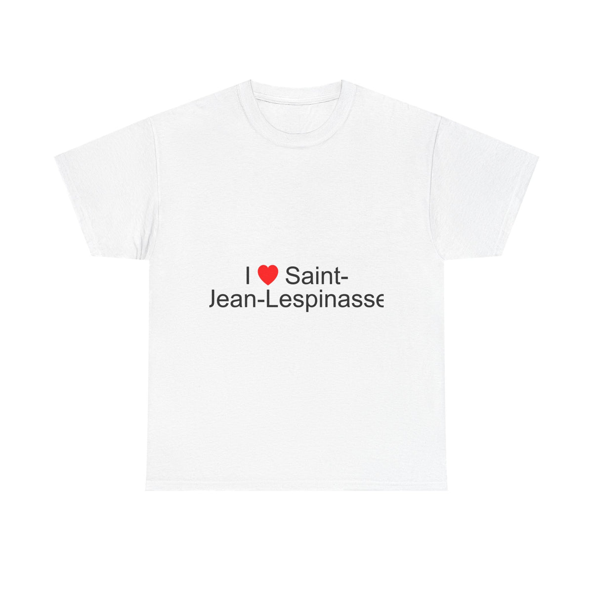 T-shirt I love saint-jean-lespinasse