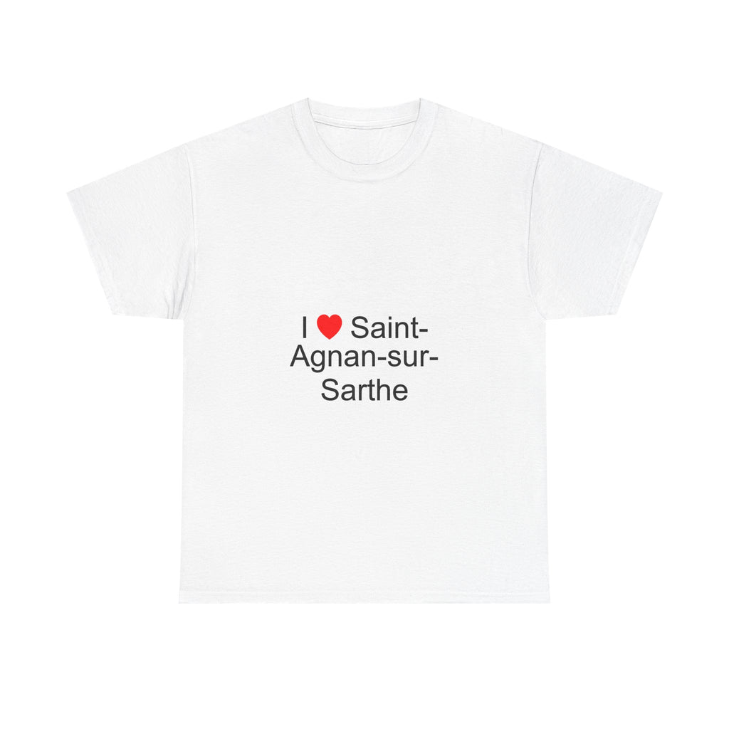 T-Shirt I love Saint-Agnan-sur-Sarthe