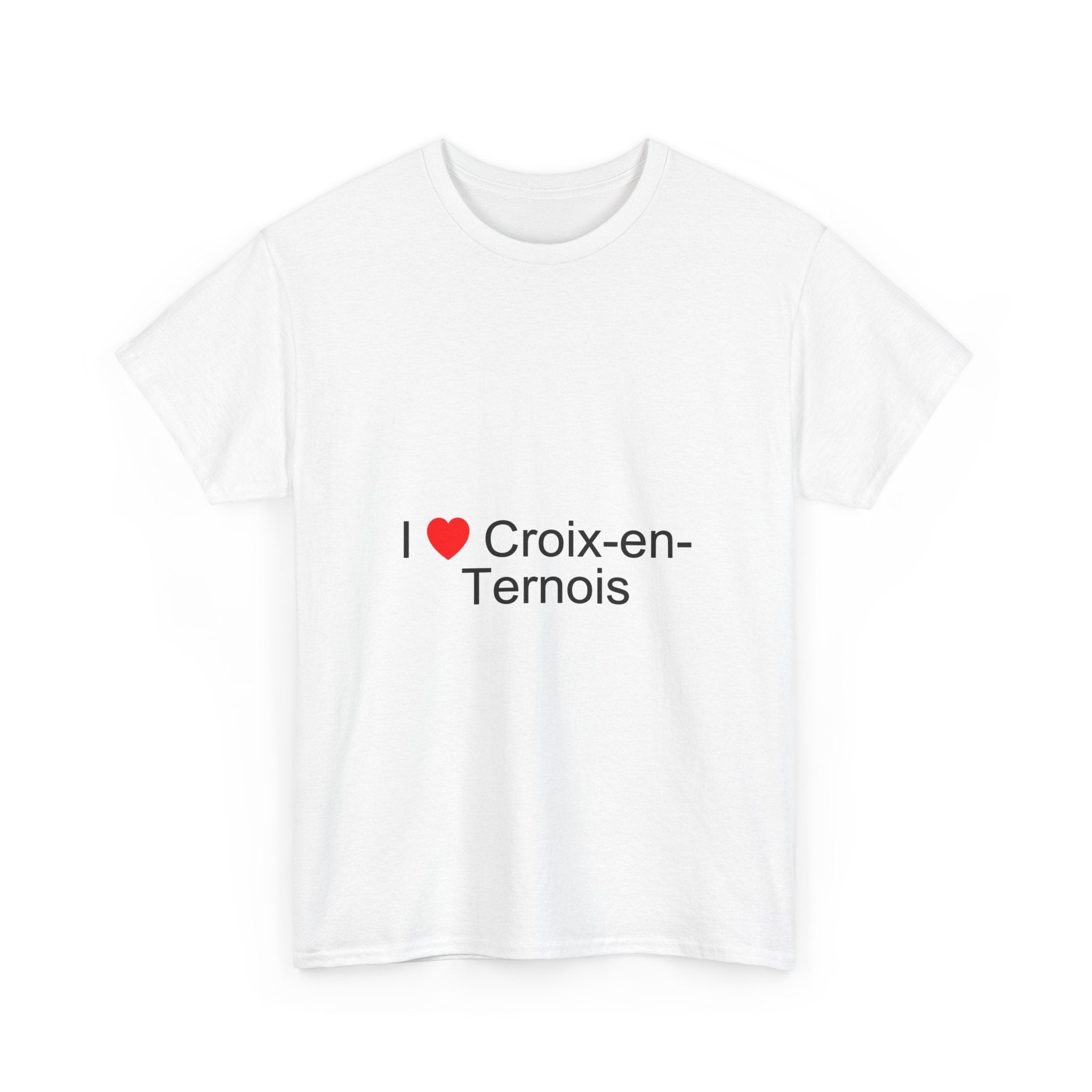 T-shirt I love croix-en-ternois