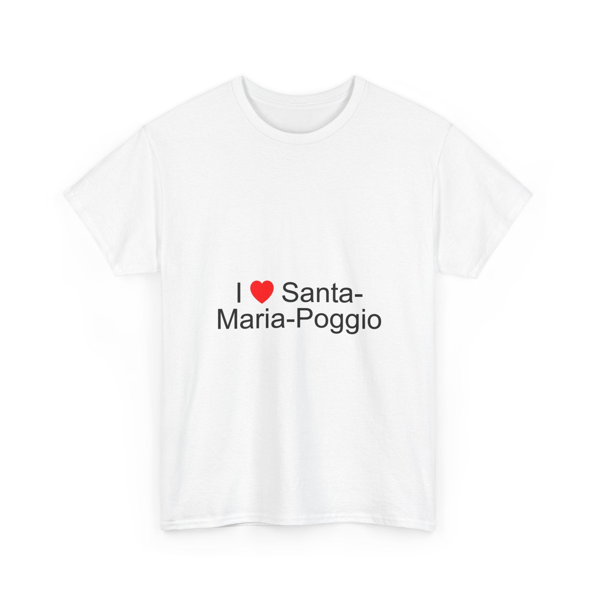 T-shirt I love santa-maria-poggio