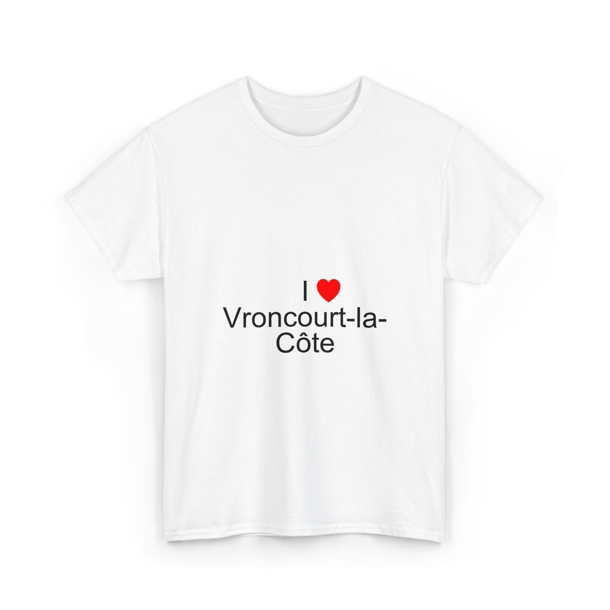T-shirt I love Vroncourt-la-Côte