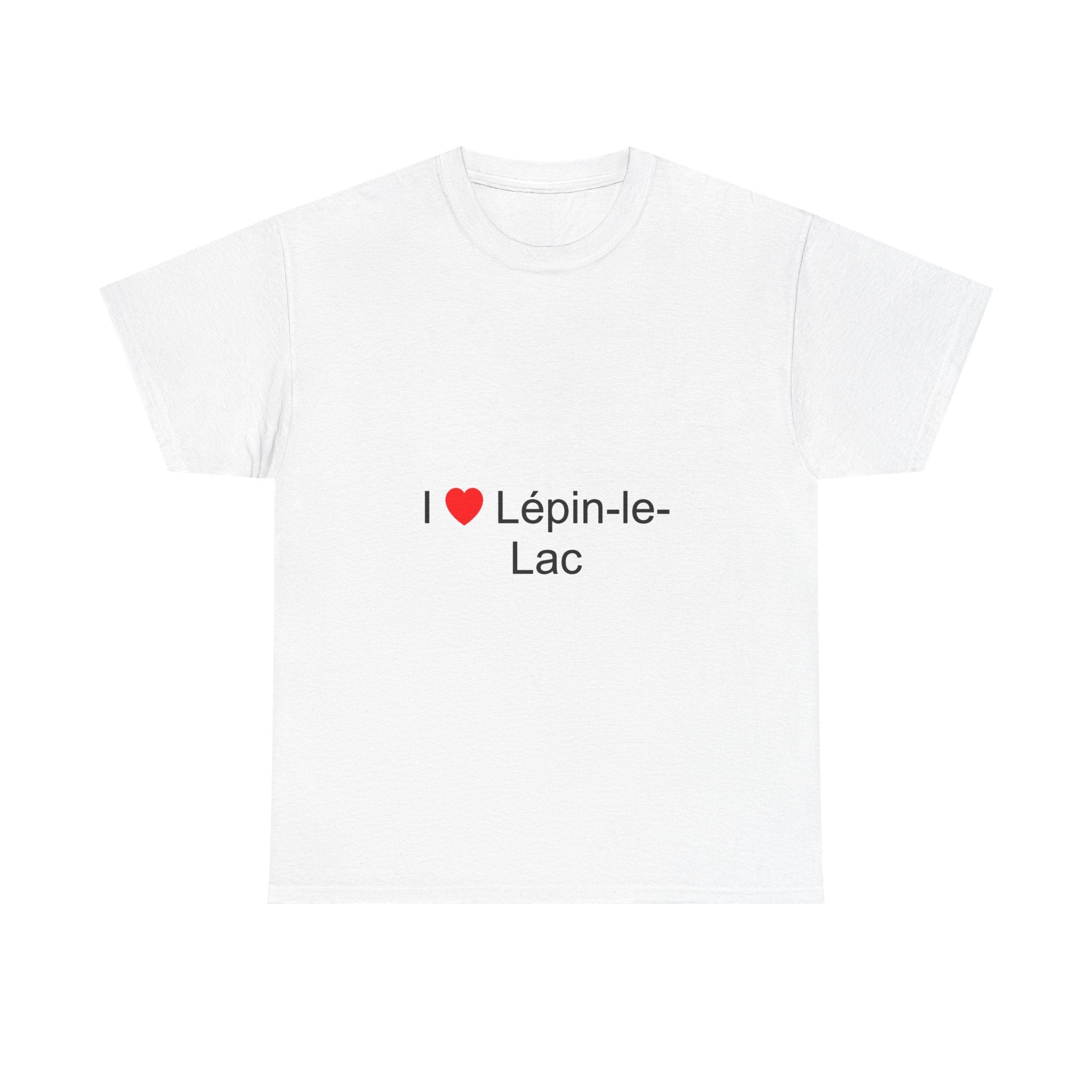T-Shirt Ich liebe Lépin-le-Lac