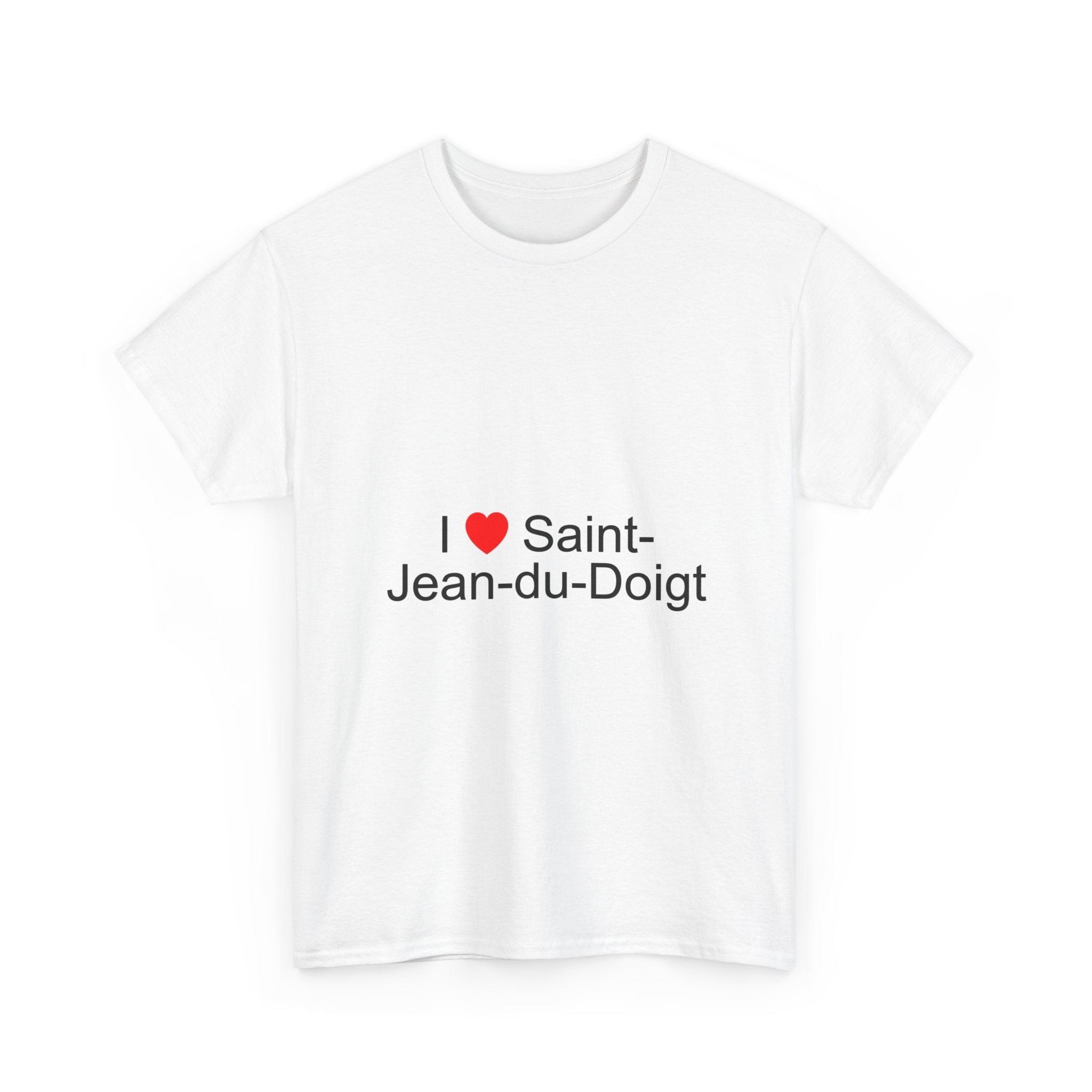 T-Shirt Ich liebe Saint-Jean-du-Doigt