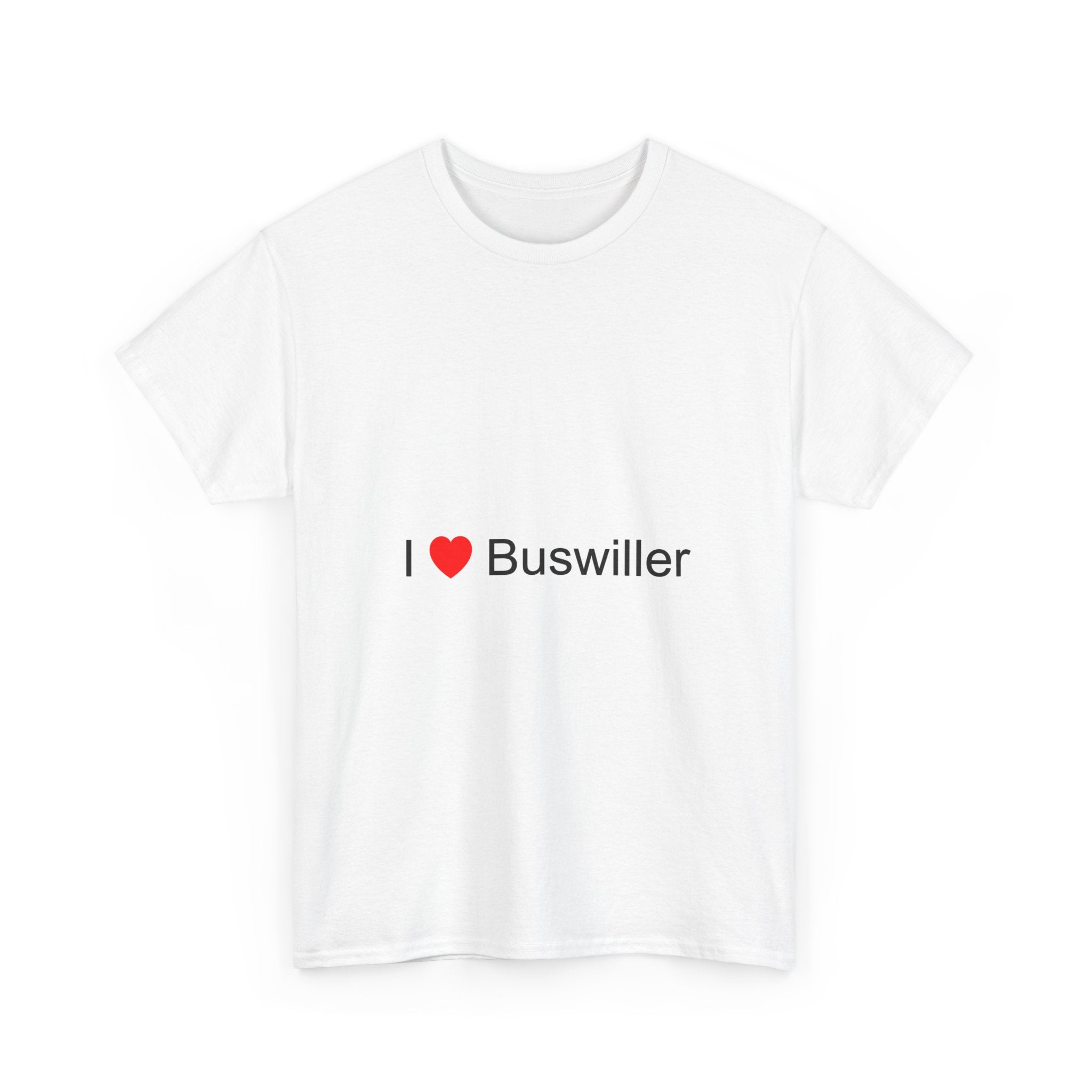 T-shirt I love buswiller