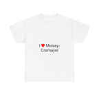 I love Moissy-Cramayel T-shirt