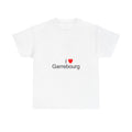 T-shirt I love garrebourg