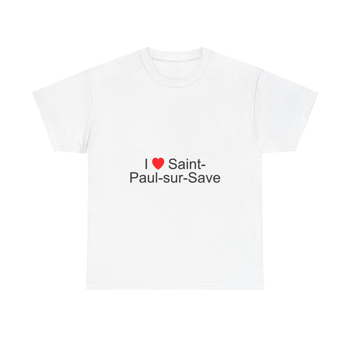 T-shirt I love saint-paul-sur-save