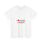 T-Shirt „Ich liebe huillé-lézigné“