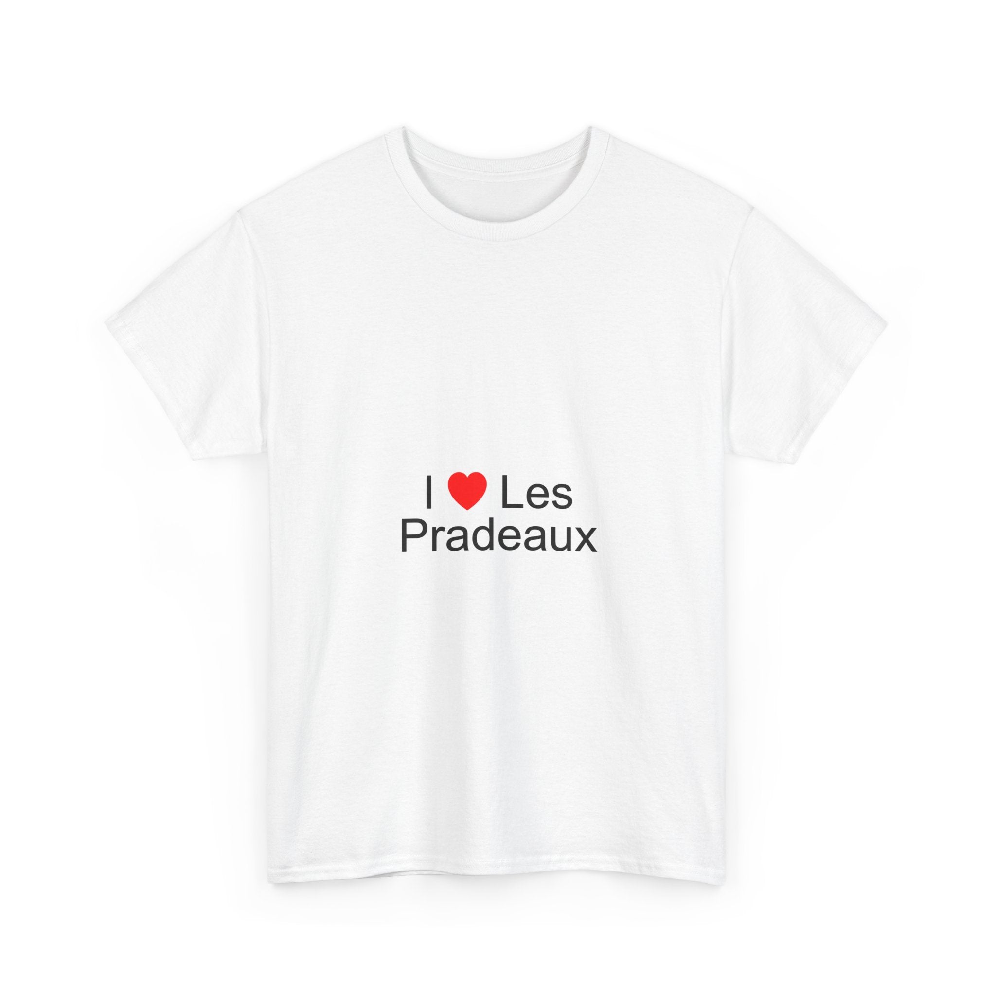 T-shirt I love les pradeaux
