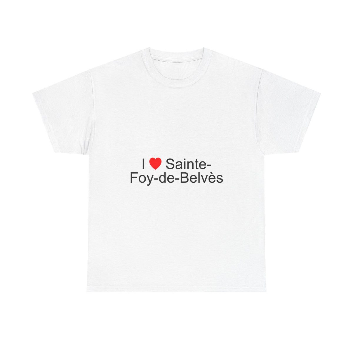T-shirt I love sainte-foy-de-belvès