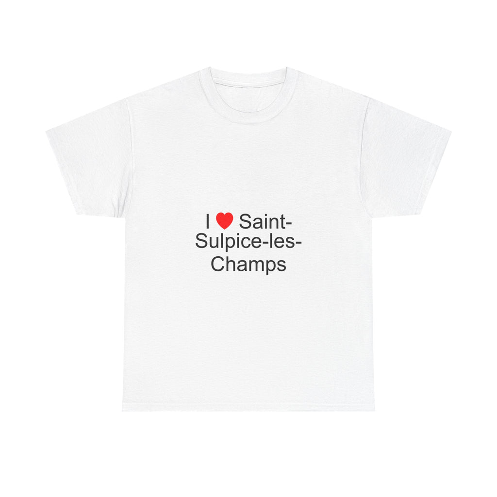 T-shirt I love Saint-Sulpice-les-Champs