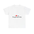 T-shirt I love le poujol-sur-orb