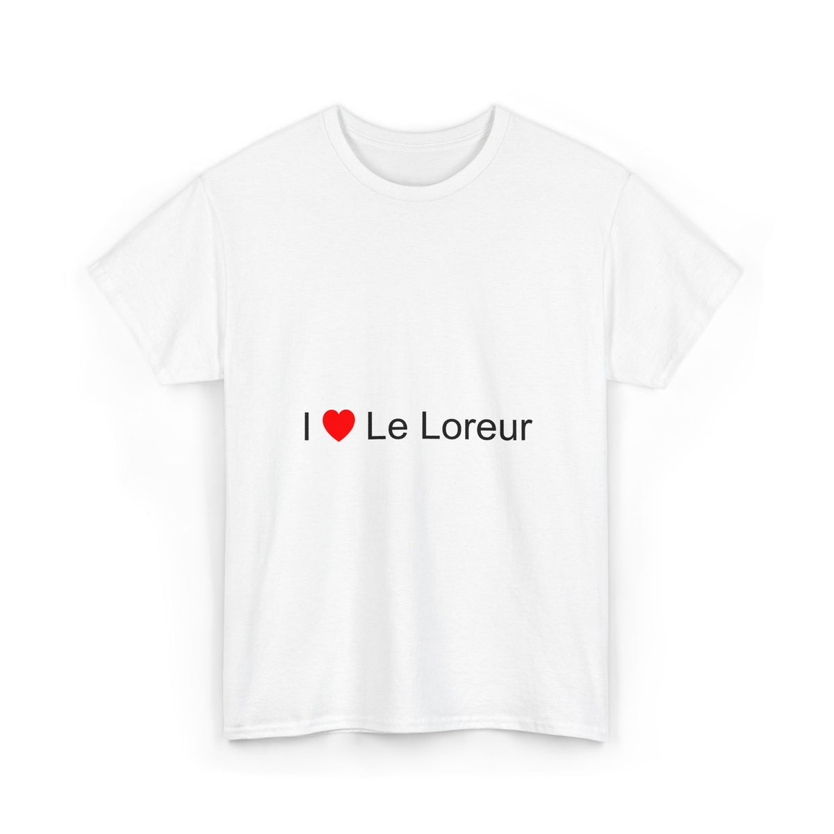 T-shirt I love the lure