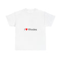 T-shirt I love rhodes