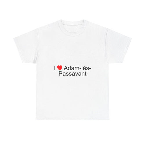 T-shirt I love Adam-lès-Passavant