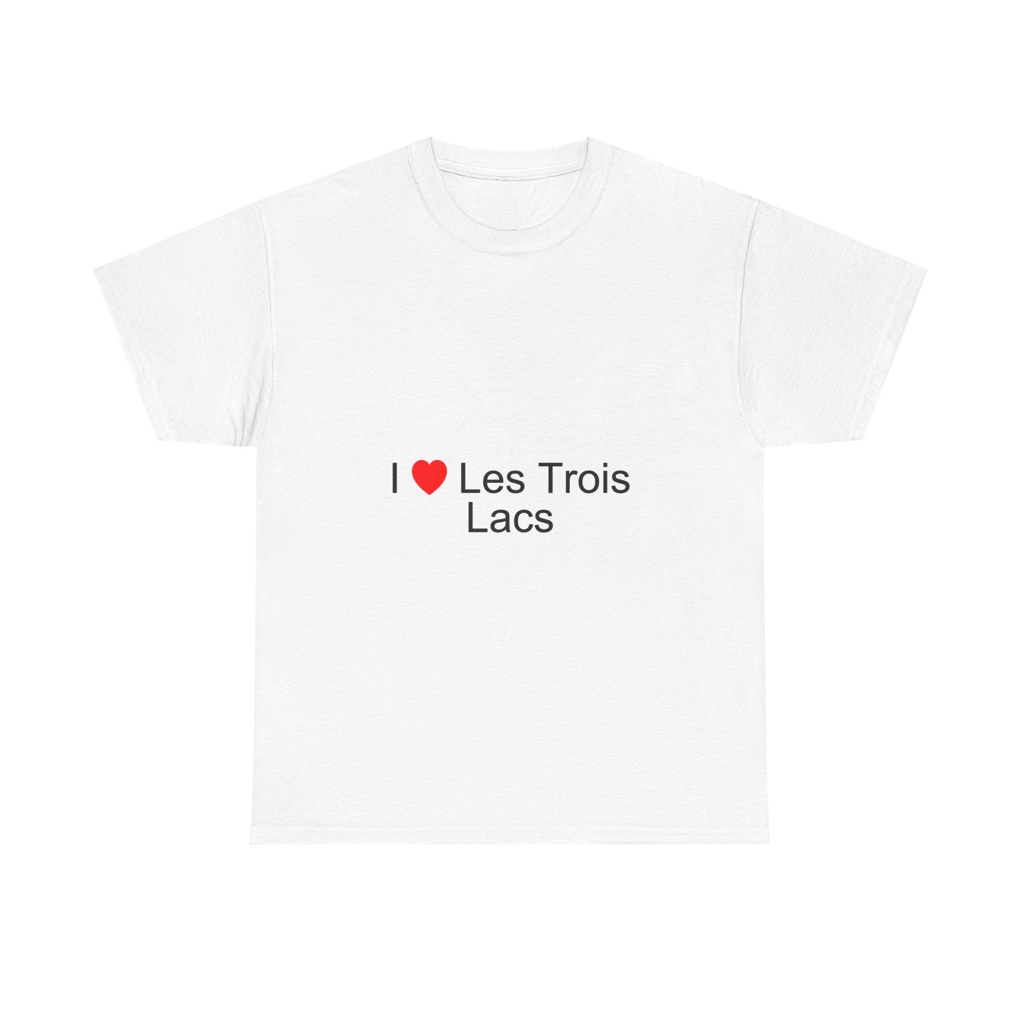 T-shirt I love the three lakes