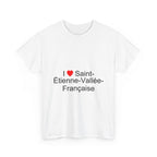 T-shirt Ich liebe Saint-Étienne-Vallée-Française