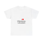 I love Villeneuve-Lécussan T-shirt
