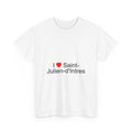 I love saint-julien-d'intres t-shirt