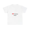T-shirt I love champ-haut