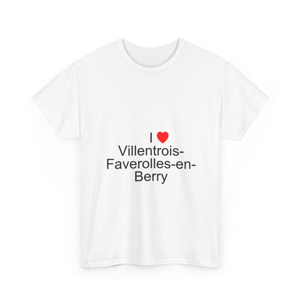 T-shirt I love Villentrois-Faverolles-en-Berry