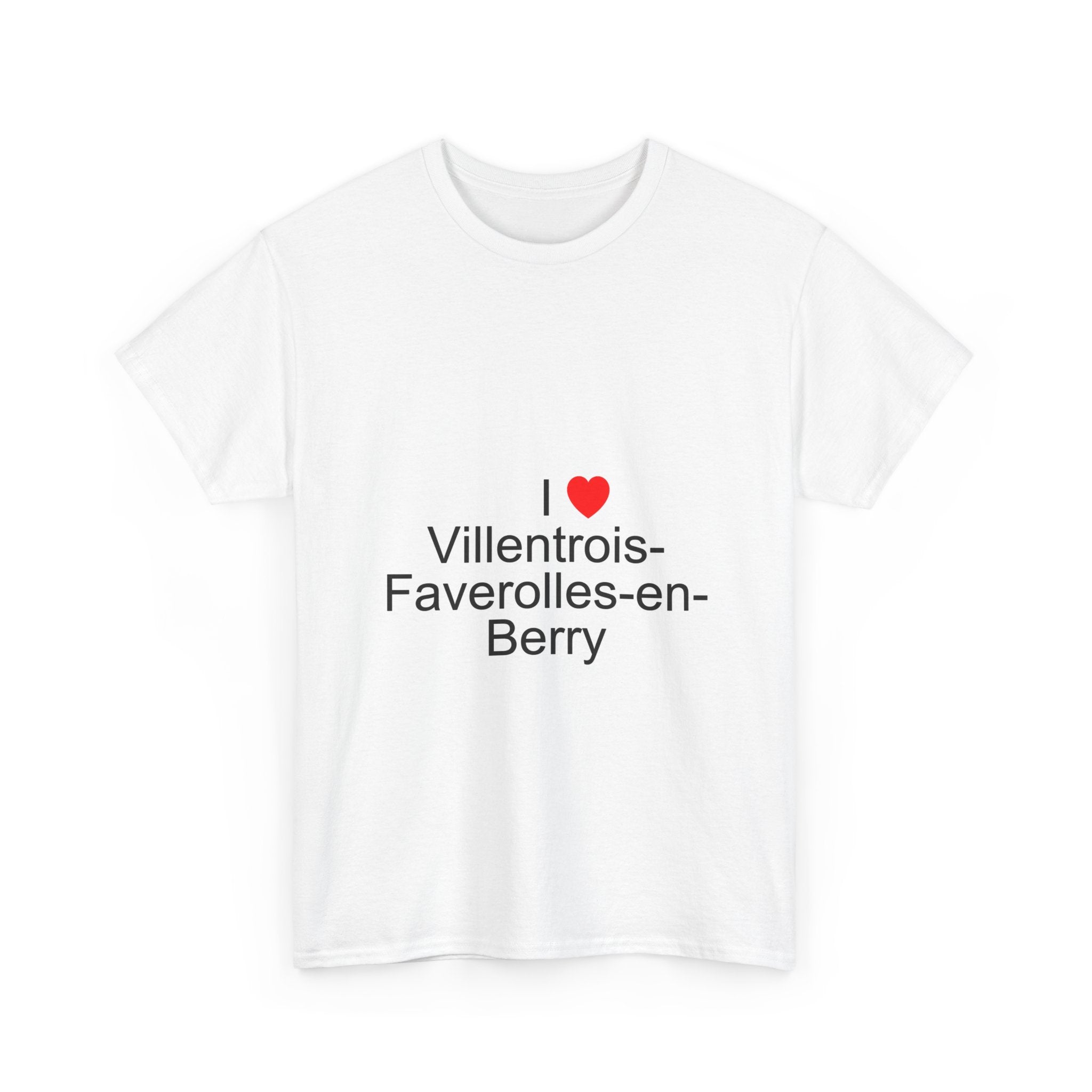 T-shirt I love Villentrois-Faverolles-en-Berry