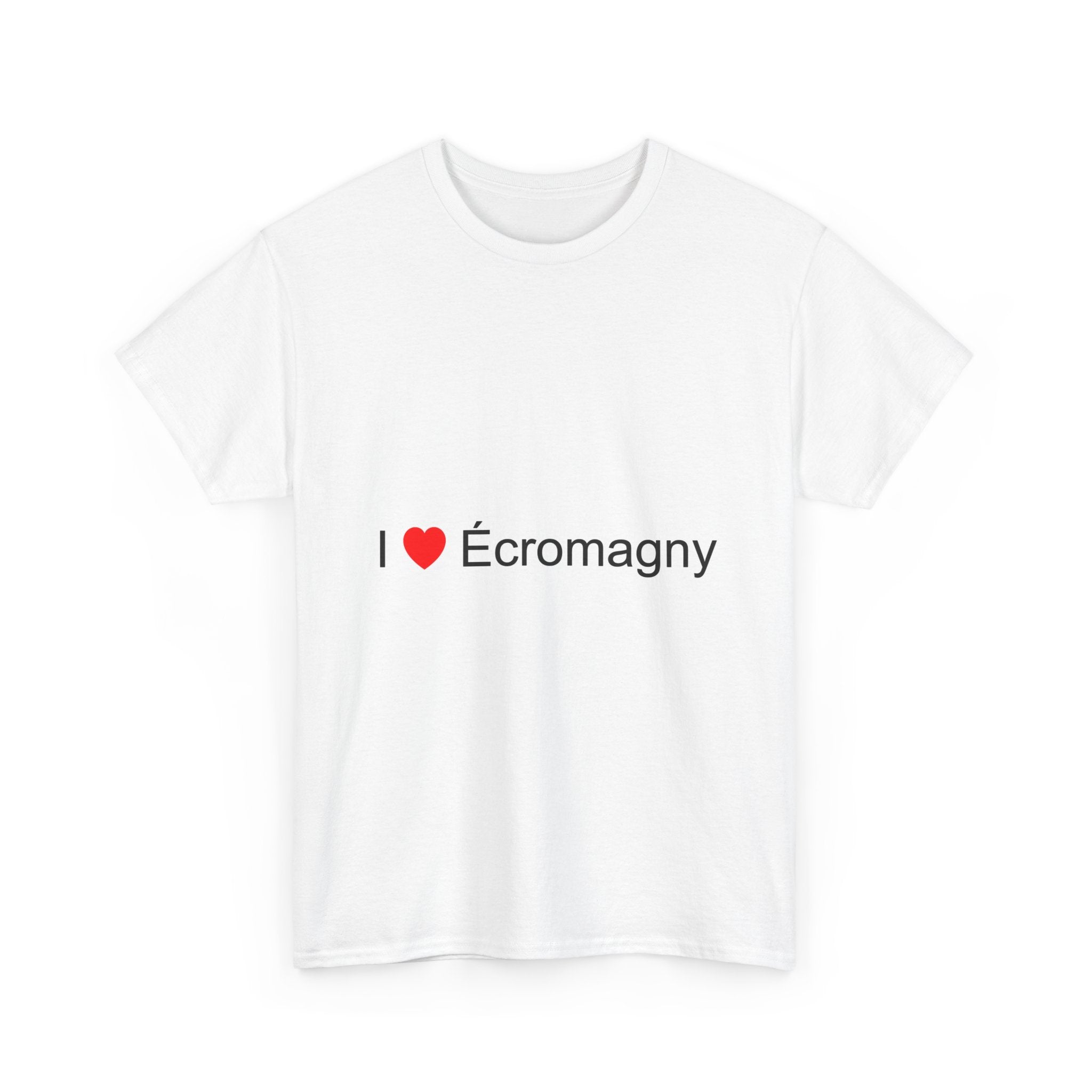 T-Shirt Ich liebe Écromagny