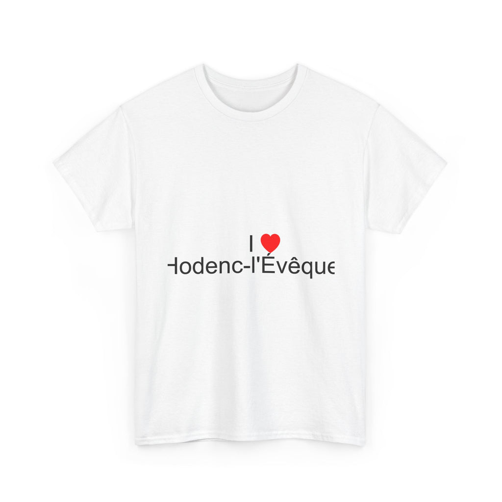 T-shirt I love hodenc-l'évêque