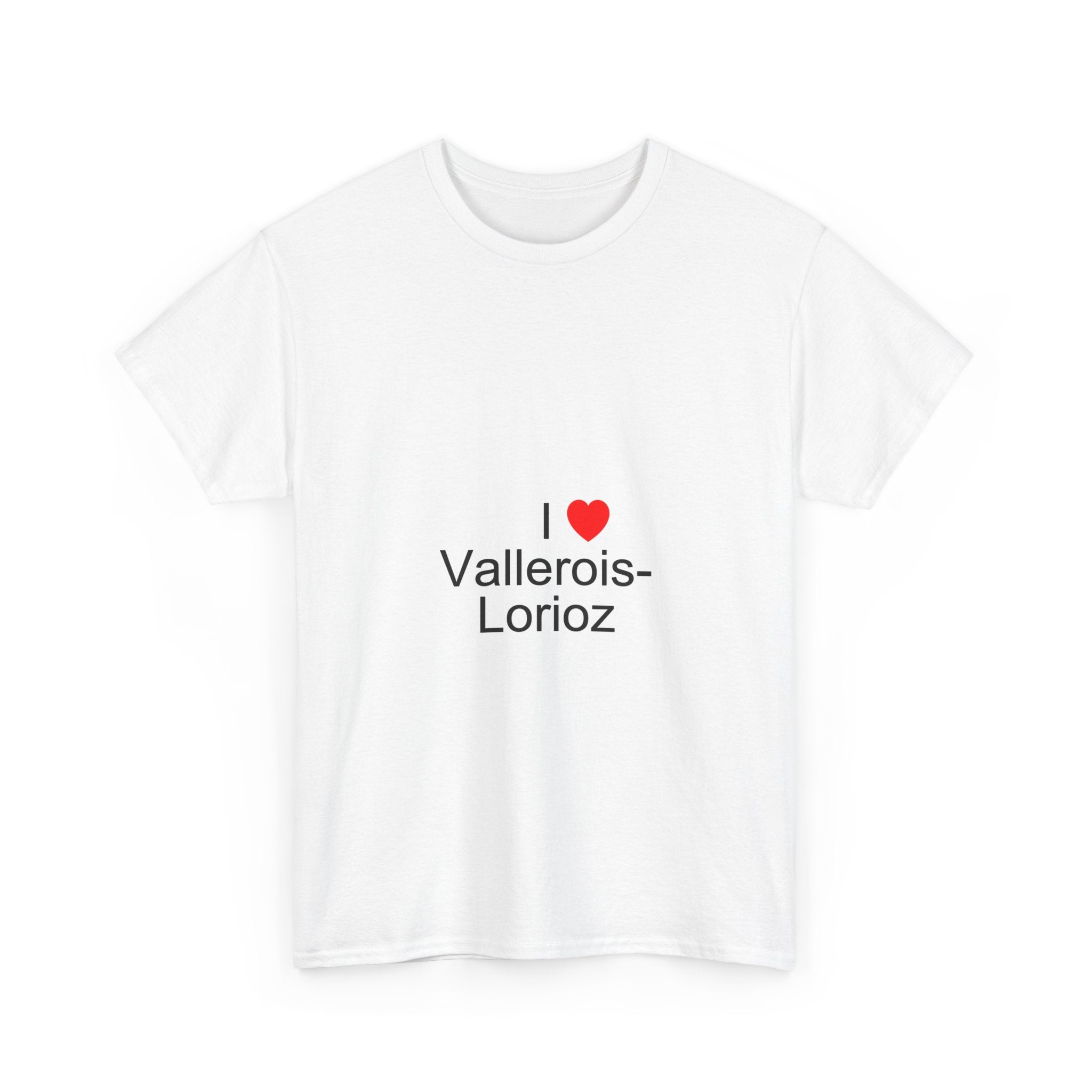 T-Shirt Ich liebe Vallerois-Lorioz
