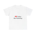 T-Shirt Ich liebe Cubry-lès-Faverney