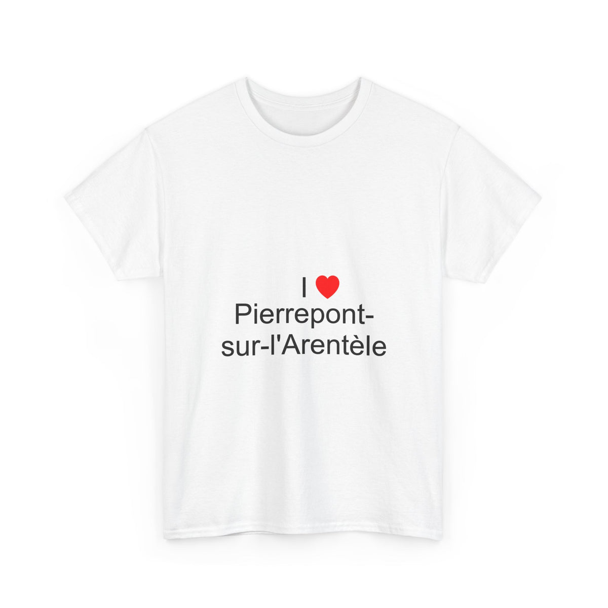 T-shirt I love pierrepont-sur-l'arentèle