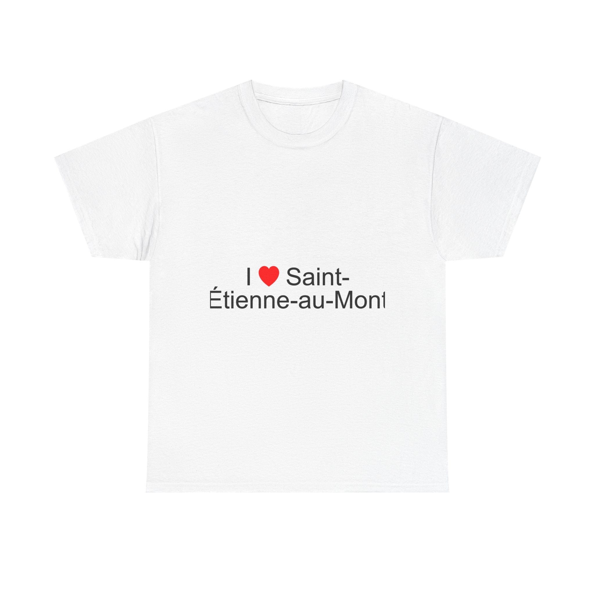 T-Shirt „Ich liebe Saint-Étienne-au-Mont“