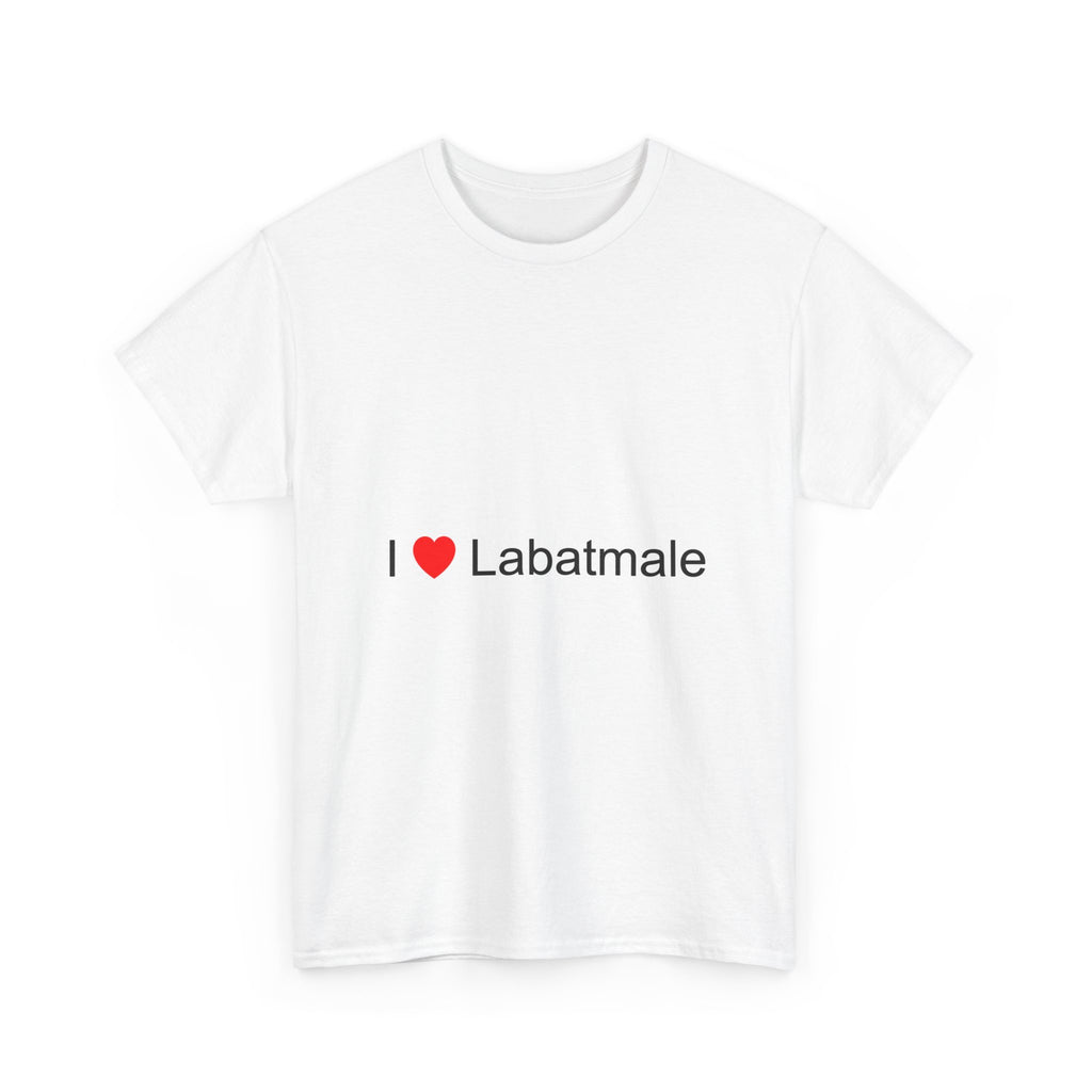 T-Shirt Ich liebe Labatmale