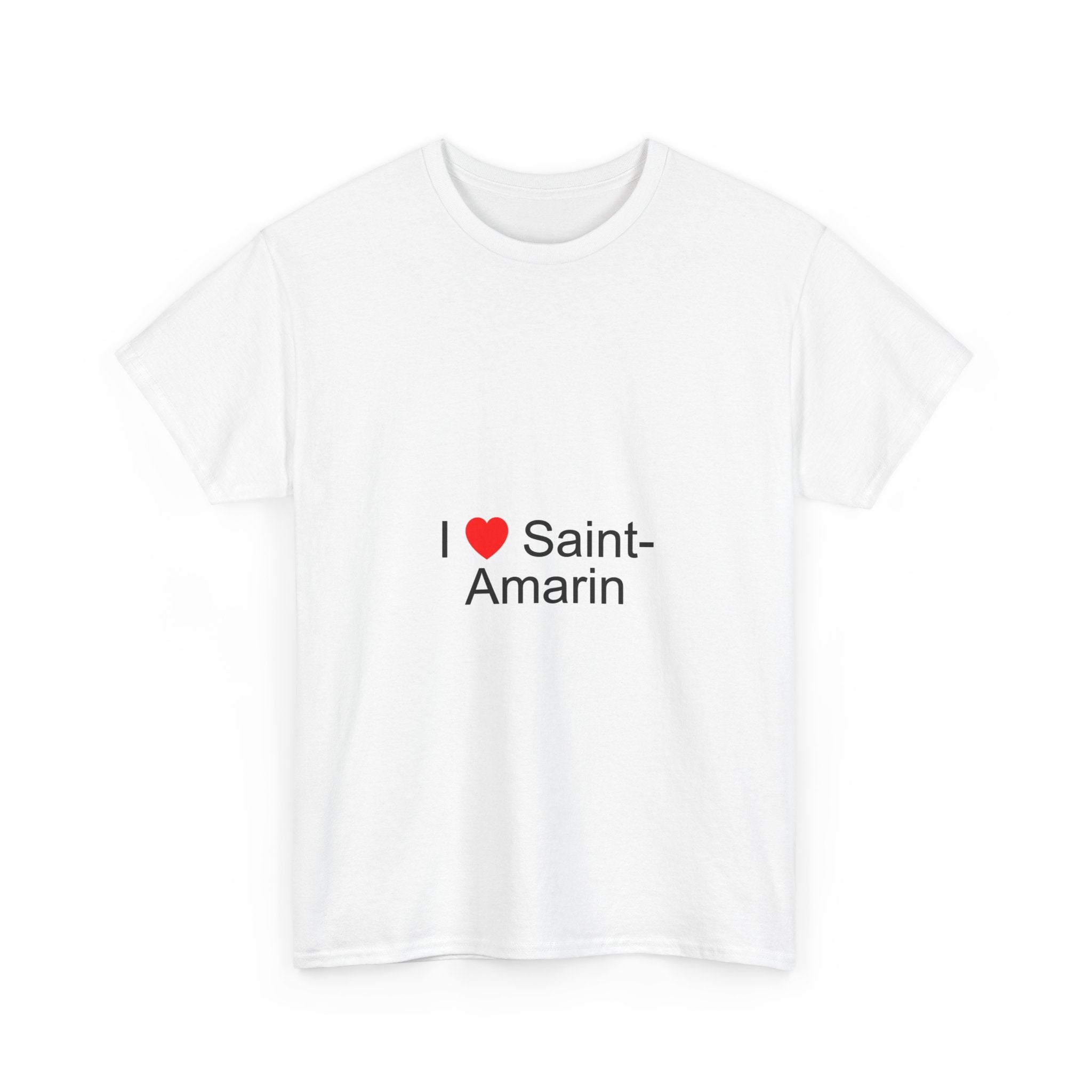 T-shirt I love saint-amarin