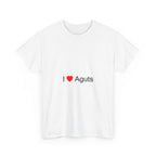T-shirt I love Aguts