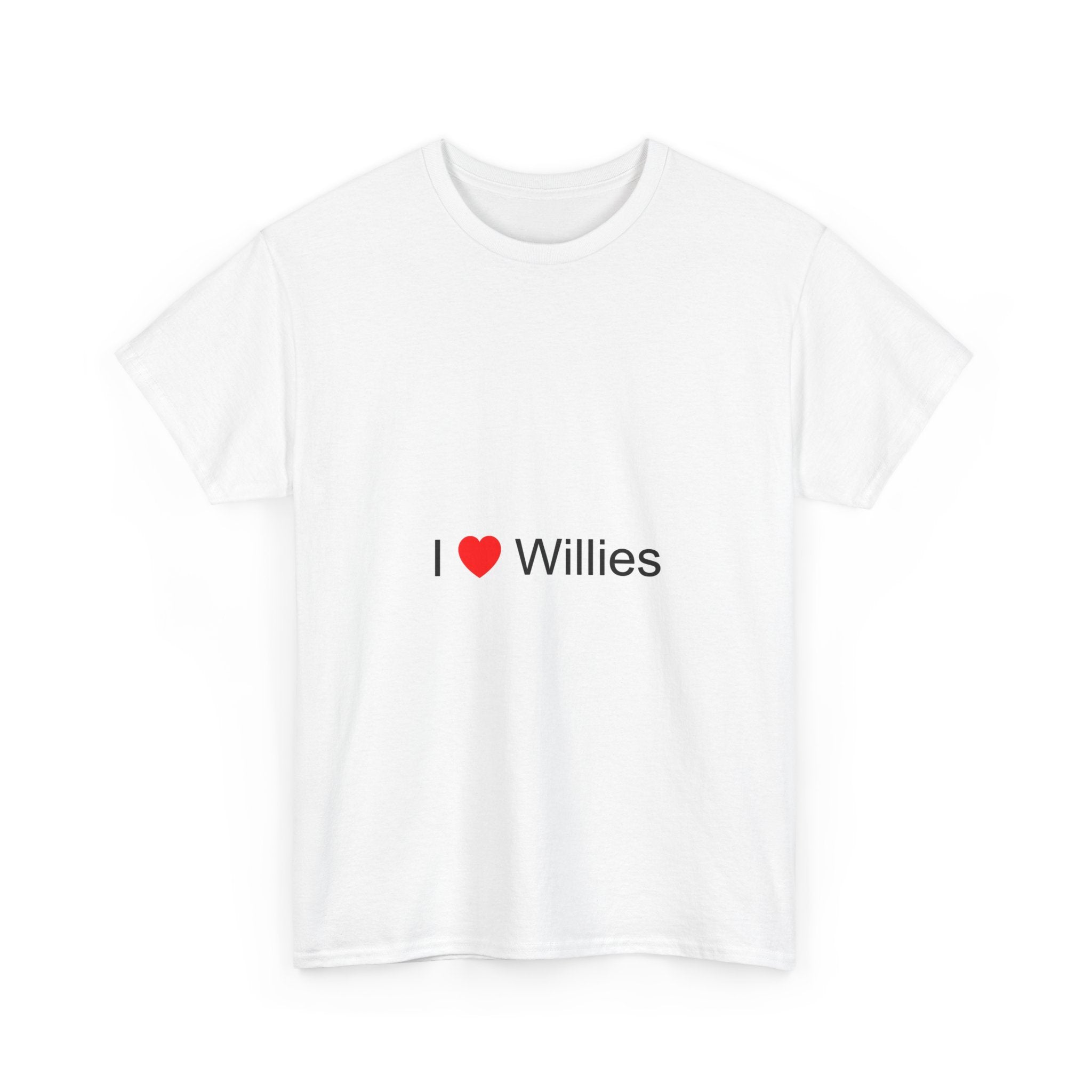 T-Shirt I love Willies