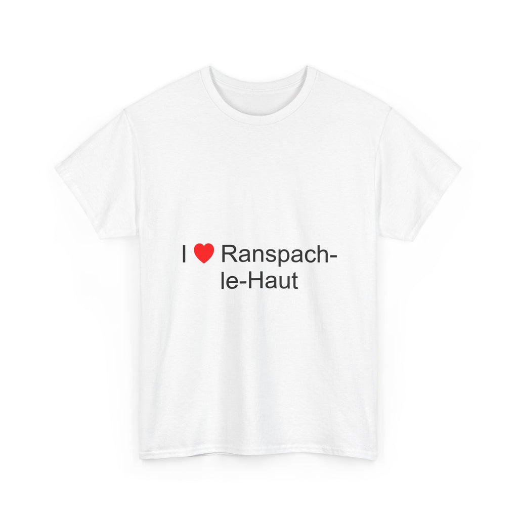 T-Shirt I love Ranspach-le-Haut