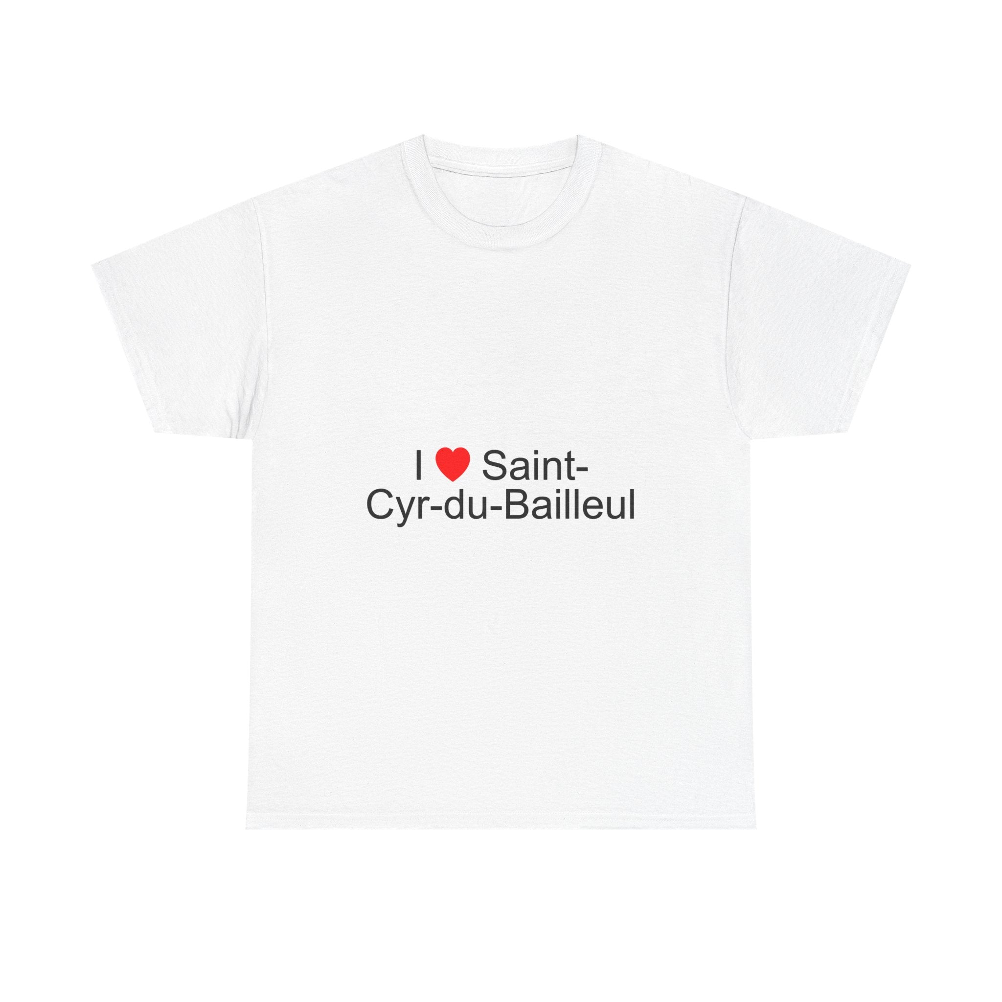 T-shirt I love saint-cyr-du-bailleul