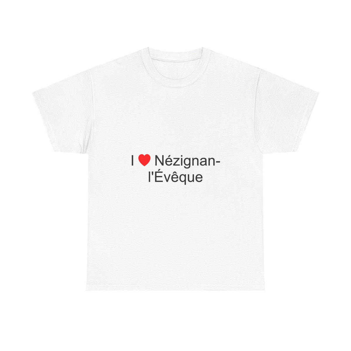 T-shirt I love nézignan-l'évêque