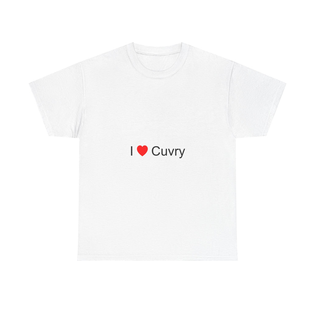 T-shirt I love cuvry