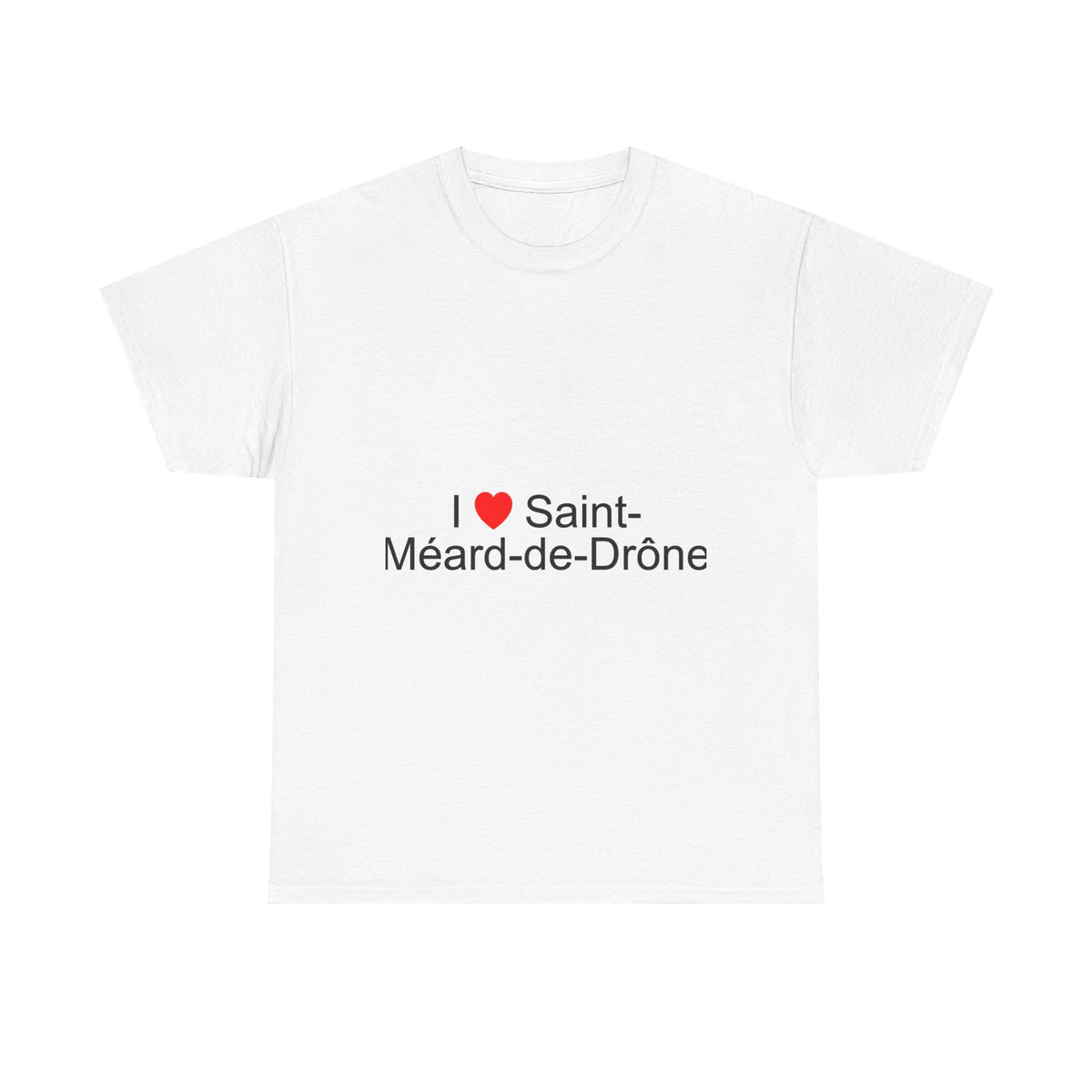T-shirt I love saint-méard-de-drône