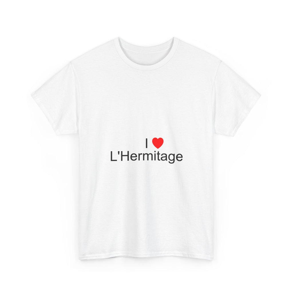T-shirt I love l'hermitage