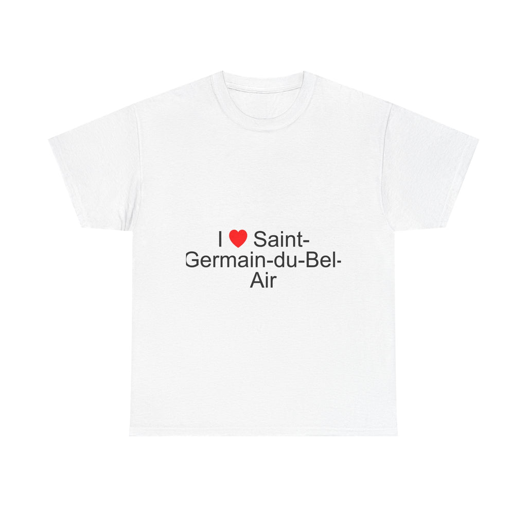 T-shirt I love saint-germain-du-bel-air