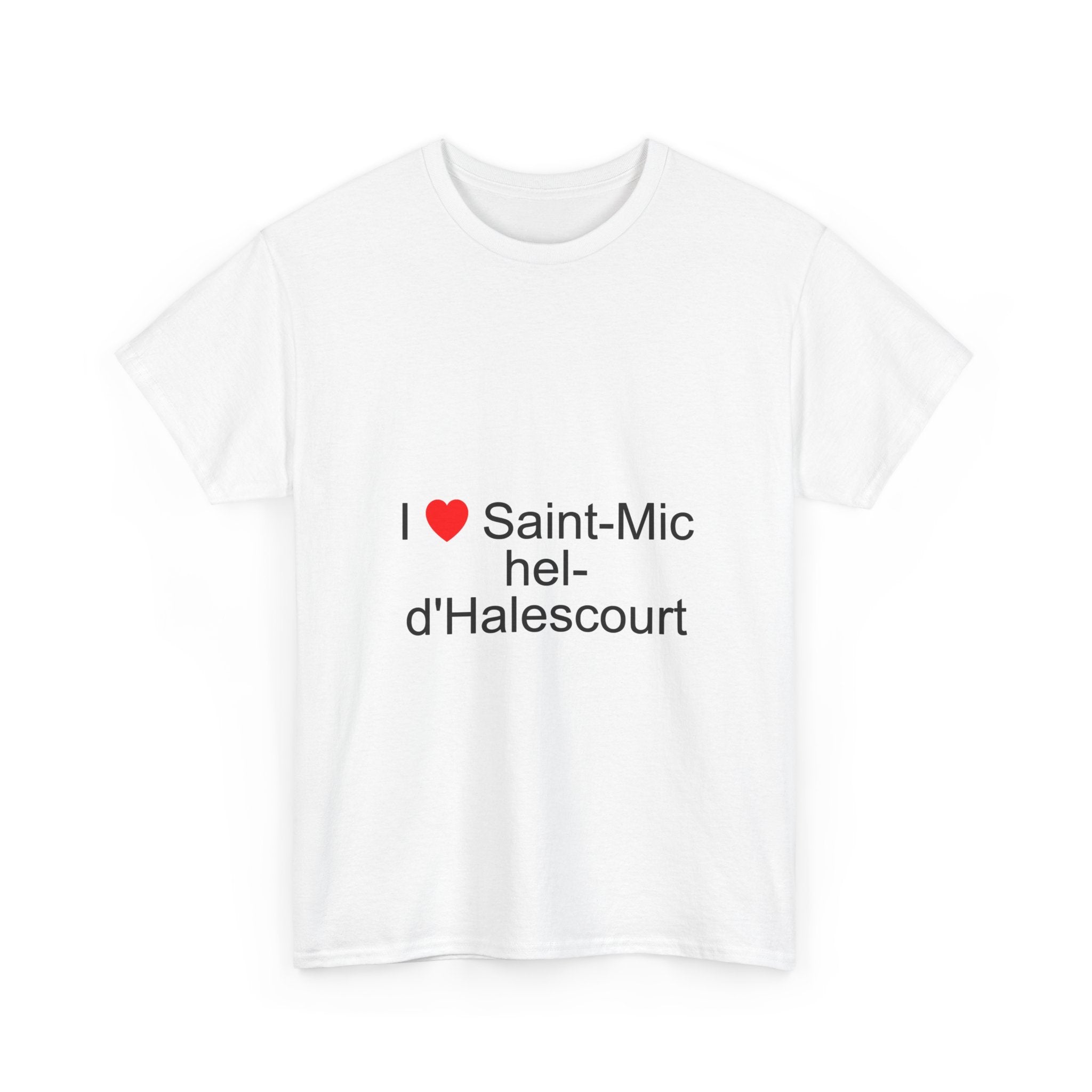 T-shirt Ich liebe Saint-Michel-d'Halescourt